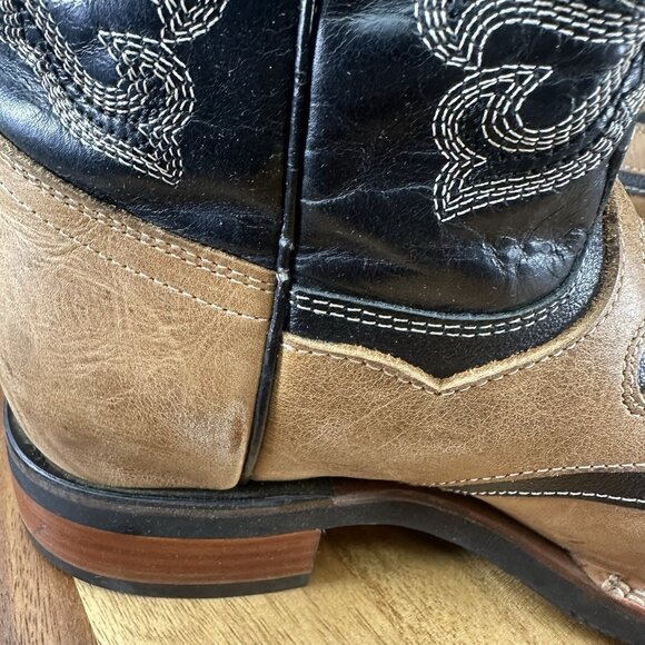 JB Dillon Reserve Men Size 6.5D Brown Leather Western Cowboy Boots JBR2002 W Box - Picture 7 of 11